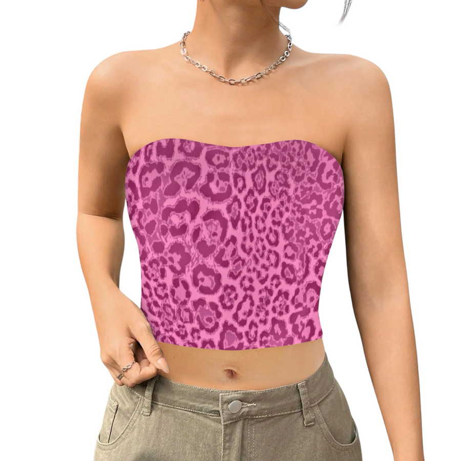 LEOPARD TUBE TOP